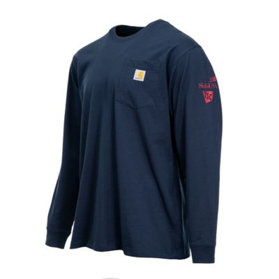 Image showing  Men's Loose Fit Heavyweight Skills Graphic Long-Sleeve T-Shirt, 106084-CRH