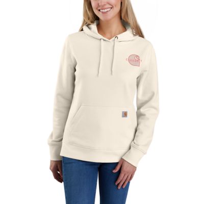 Carhartt Women's Rain Defender Relaxed Fit Midweight Chest Graphic Sweatshirt