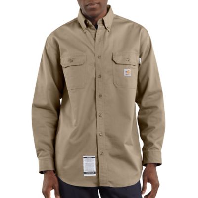 Carhartt Men's Flame-Resistant Tradesman Twill Shirt