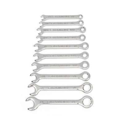 GearWrench Assorted Metric Midget Combo Wrench Set, 10 pc