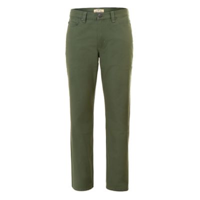 Blue Mountain Relaxed Fit Mid-Rise 5-Pocket Canvas Pants