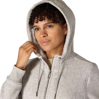 Image showing  Women's Relaxed Fit Midweight Sherpa-Lined Full-Zip Hoodie