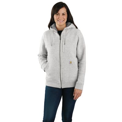Carhartt Women's Relaxed Fit Midweight Sherpa-Lined Full-Zip Sweatshirt, 106026