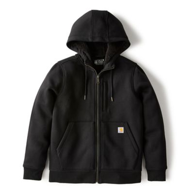 Carhartt Women's Relaxed Fit Midweight Sherpa-Lined Full-Zip Hoodie