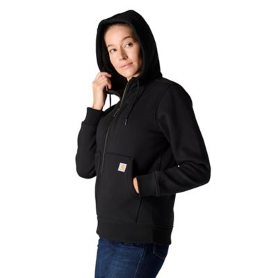 Image showing  Women's Relaxed Fit Midweight Sherpa-Lined Full-Zip Hoodie