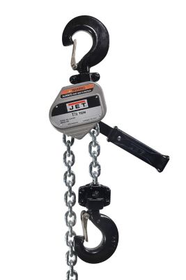 Image showing  1.5-Ton 5 ft. Lift JLA Series Lightweight Aluminum Lever Hoist with Shipyard Hooks