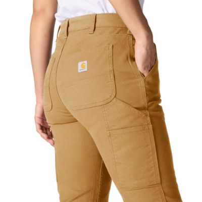 Image showing 7 th Carhartt Women's Relaxed Fit Mid-Rise Rugged Flex Canvas Work Pants