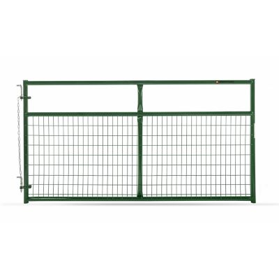 Tarter Countyline 8 ft. Square Corner Wire Filled Gate Green, WFGGSC8CL