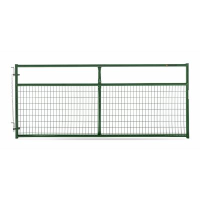 Tarter Countyline 10 ft. Square Corner Wire-Filled Gate, Green