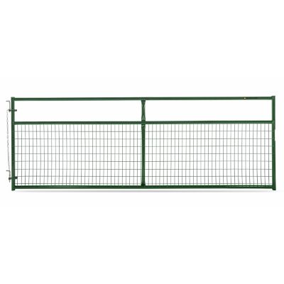 Tarter Countyline 12 ft. Square Corner Wire-Filled Gate, Green