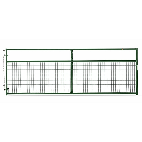 Tarter Countyline 12 ft. Square Corner Wire-Filled Gate, Green