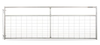 Tarter 12 ft. x 50 in. Countyline Square Corner Galvanized Wire Filled Gate