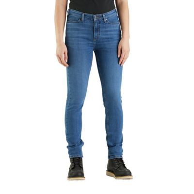 Carhartt Women's Rugged Flex Slim Fit Tapered Jean They are well made and attractive style, especially for a work jean