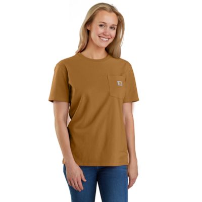 Image showing  Women's K87 Loose Fit Heavyweight Short-Sleeve Pocket T Shirt