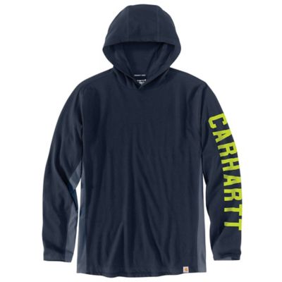 Carhartt Men's Force Relaxed Fit Logo Midweight Long-Sleeve Base Layer Top