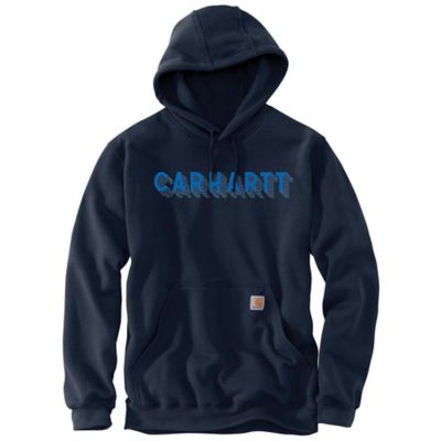 Carhartt Rain Defender Loose Fit Midweight Logo Graphic Sweatshirt, 105944