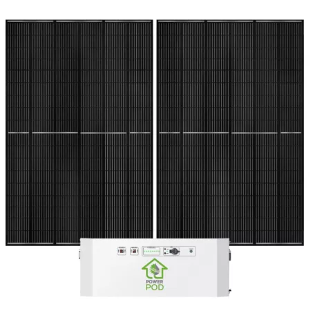 Nature's Generator 7 200 Watt Solar Powered Battery Expansion Module with 2 x 410 Watt Panels Solar Generators