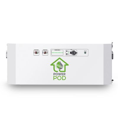 Image showing  Powerhouse Solar Power 100Ah Battery Expansion Pod with (4) 410W Panels, NGPHPAA