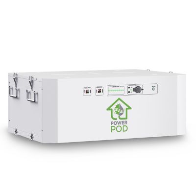 Image showing  Powerhouse Solar Power 100Ah Battery Expansion Pod with (4) 410W Panels, NGPHPAA