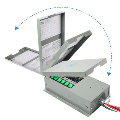 Image showing  Metal Powerhouse 6-Circuit 240V/30A Manual Power Transfer Switch Kit