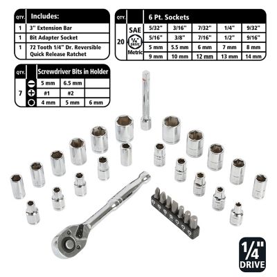 Image showing  Mechanics Tool Set, 30 pcs.