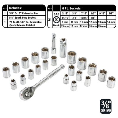 Image showing  Mechanics Tool Set, 24 pcs.