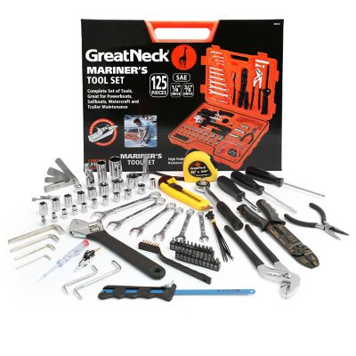 GreatNeck Mariner's Tool Set, 125 Piece