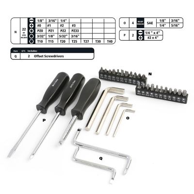 Image showing 5 th GreatNeck 125 pc. Mariner's Tool Set