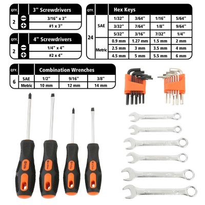 Image showing  119 pc. Home and Garage Tool Set