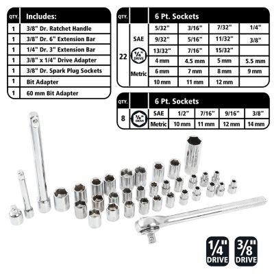 Image showing 7 th GreatNeck 119 pc. Home and Garage Tool Set