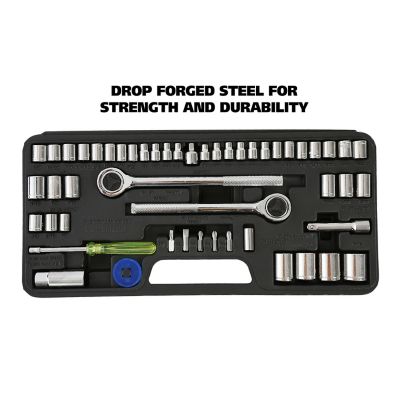 Image showing  Multi-Drive Socket and Ratchet Set, 52 pcs.