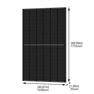 Image showing 5 th Nature's Generator 14,400/7,200-Watt Solar Powered Powerhouse Platinum Se Generator, 100Ah Battery Pod, (4) 410W Panel