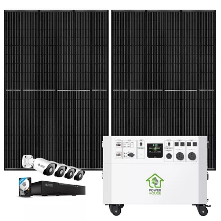 Nature's Generator Powerhouse Gold Se 7 200 Watt Power Switch Solar Generator (2) 410W Panels NGPHAUS Solar Generators