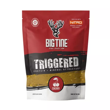 Big Tine 5 lbs Triggered game attractant cherry flavor Game Attractants