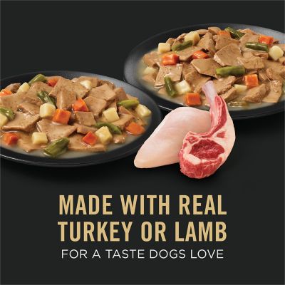 Image showing  Complete Essentials All Life Stages Lamb/Turkey/Vegetables Recipe Wet Dog Food, 13 oz., 12 Cans