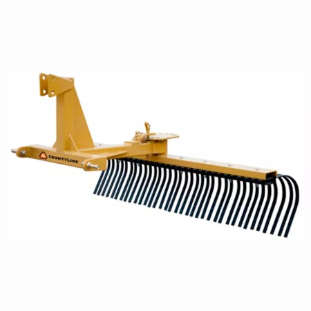 CountyLine 5 Foot Landscape Rake 80110600YEL Rake Harrows