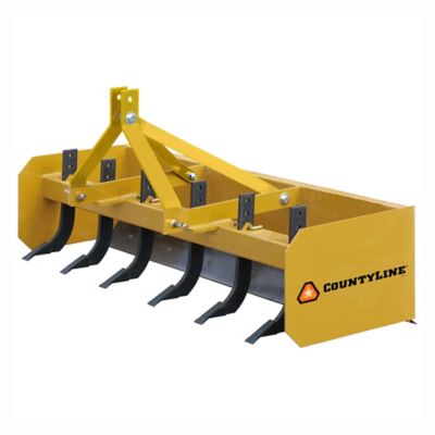 CountyLine 6 ft. Box Blade, 80111110YEL