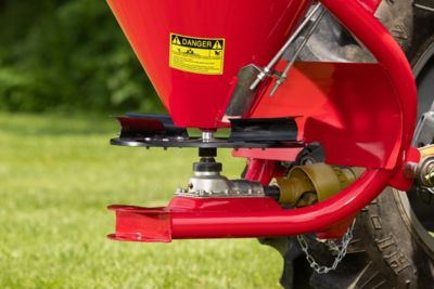 Image showing  850 lb. Capacity Fertilizer Spreader and Seeder