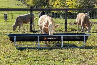 Image showing  10 ft. Galvanized Bunk Feeder, 22121798TSC