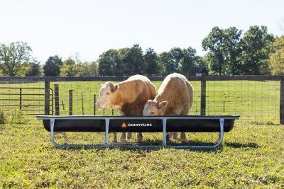 Image showing  10 ft. Galvanized Bunk Feeder, 22121798TSC
