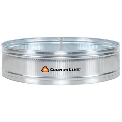 CountyLine 700 gal. Galvanized Round Stock Tank, 8 ft. x 2 ft. x 8 ft.