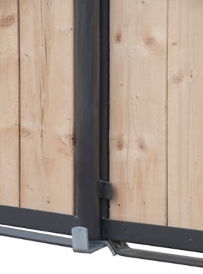 Image showing  10 ft. x 7 ft. Standard Horse Front Stall Panel with Sliding Door, 76110267