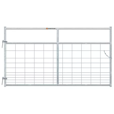 CountyLine 8 Foot Galvanized Mesh Fence Corral Panels & Gates