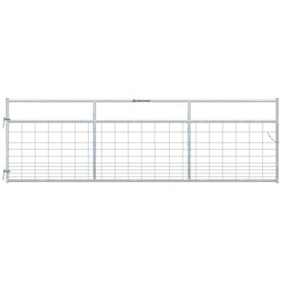 CountyLine 14 ft. Galvanized Mesh Gate