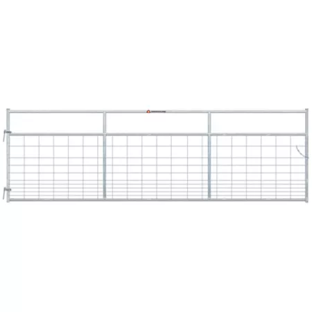 CountyLine 14' Galvanized Mesh Fence Corral Panels & Gates