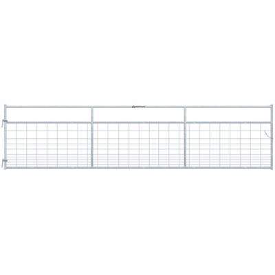 CountyLine 18 ft. Galvanized Mesh Gate