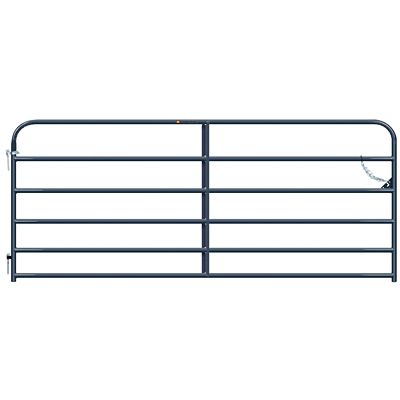 CountyLine Utility Tube Gate, 10 ft. Gray