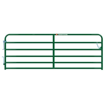 CountyLine 12 ft. Tube Gate, Green, 40120122