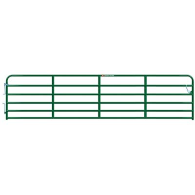 CountyLine 18 ft. 6-Bar Corral Gate, Green