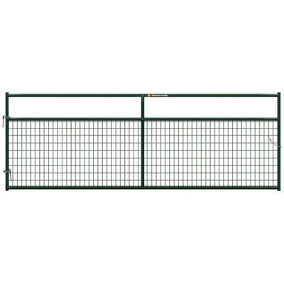 CountyLine 12 ft. Wire Gate, Green